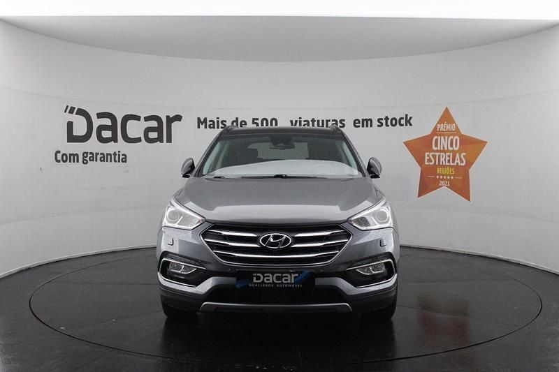 Usado Hyundai Santa Fe 200 HP (147 kW) 2016 Cinzento SUV