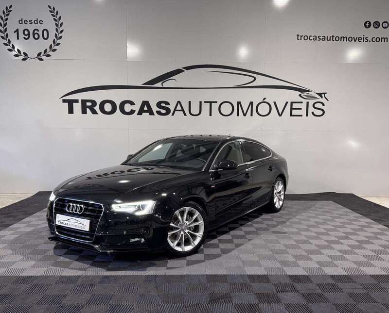 Preto Usado 2015 Audi A5 Sportback | € 24.500 (Caro) - Imagem 1/4