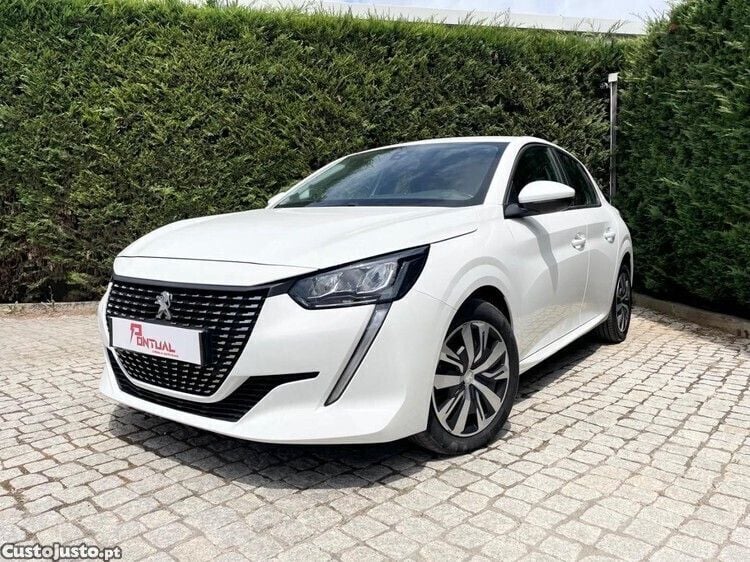 Branco Usado 2020 Peugeot 208 Active Citadino | € 13.990 (Bom preço) - Imagem 1/1