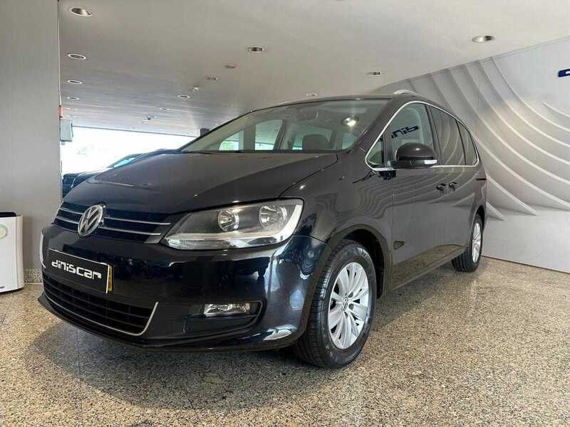 Usado VW Sharan 150 HP (110 kW) 2016 Preto Monovolume
