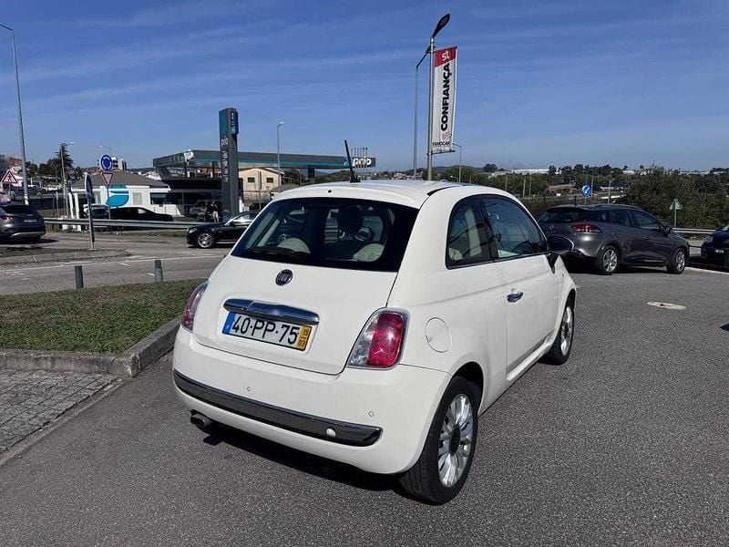 Usado Fiat 500 Lounge 69 HP (50 kW) 2015 Branco Coupé