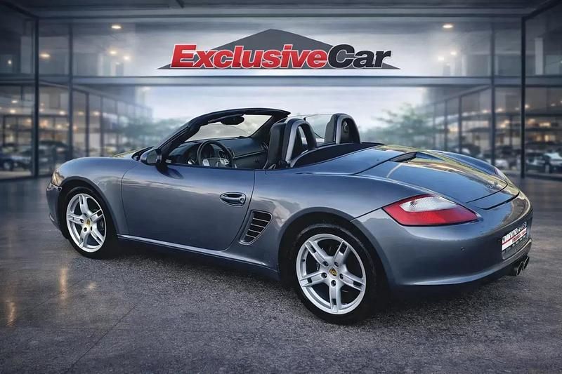 Usado Porsche Boxster 240 HP (176 kW) 2005 Cinza prata Cabrios
