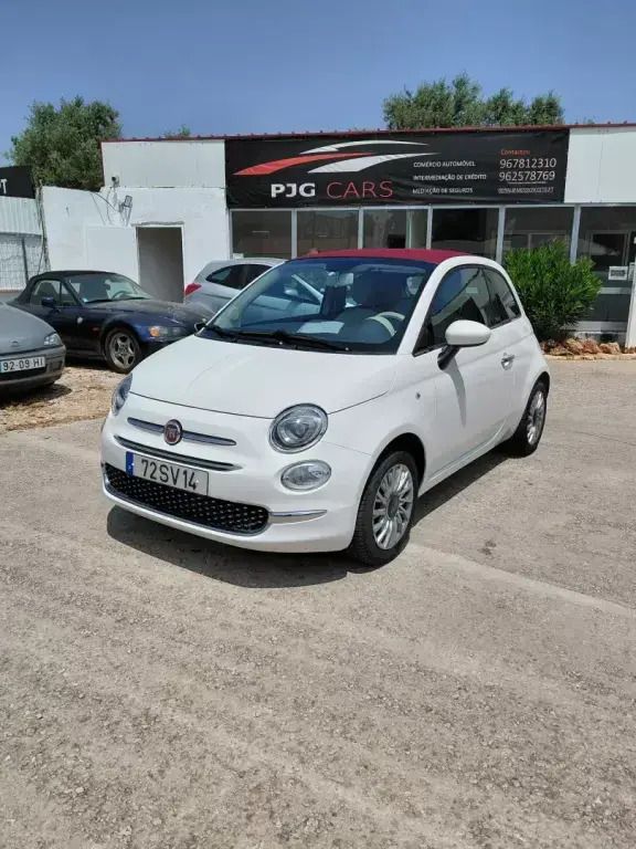 Branco Usado 2017 Fiat 500C Lounge Cabrios | € 11.980 (Preço elevado) - Imagem 1/4