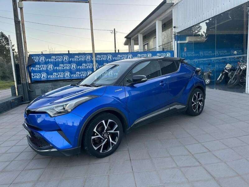 Azul Usado 2019 Toyota C-HR SUV | € 19.900 (Bom preço) - Imagem 1/4