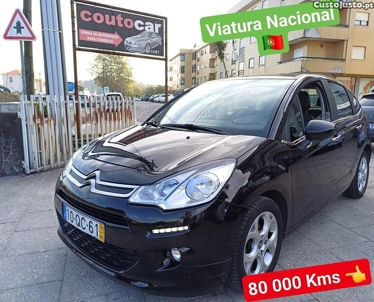 Preto Usado 2016 Citroën C3 Citadino | € 6.899 (Super Preço) - Imagem 1/1