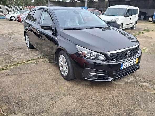 Usado Peugeot 308 SW 120 HP (88 kW) 2020 Preto Carrinha