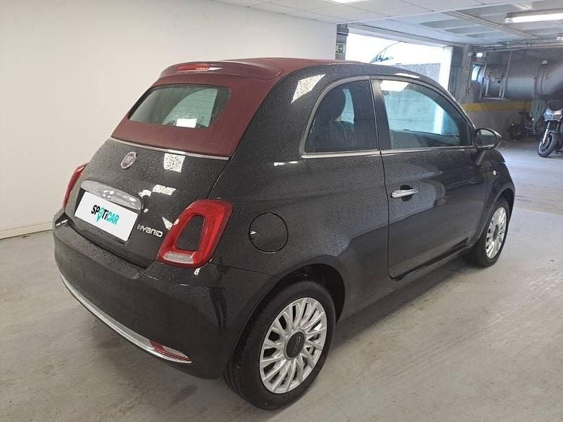 Usado Fiat 500 Red 70 HP (51 kW) 2023 Preto Cabrios