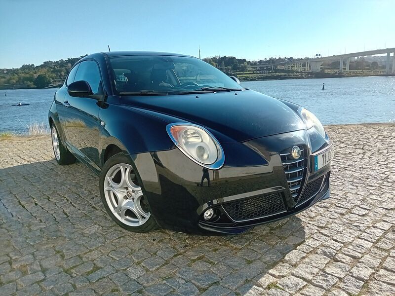 Preto Usado 2010 Alfa Romeo MiTo Progression Citadino | € 8.900 (Preço elevado) - Imagem 1/4