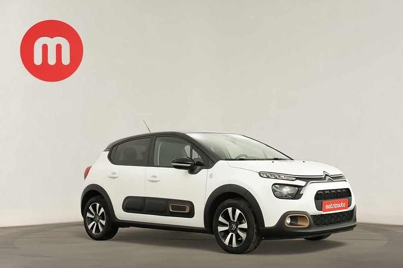 Branco Usado 2022 Citroën C3 PureTech | € 13.499 (Preço justo) - Imagem 1/4