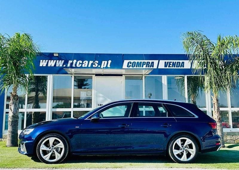 Usado Audi A4 S-Line 190 HP (139 kW) 2019 Azul Carrinha