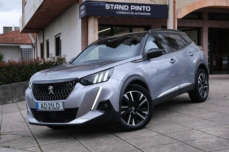 Cinza Usado 2020 Peugeot 2008 GT-line SUV | € 17.500 (Preço justo) - Imagem 1/4