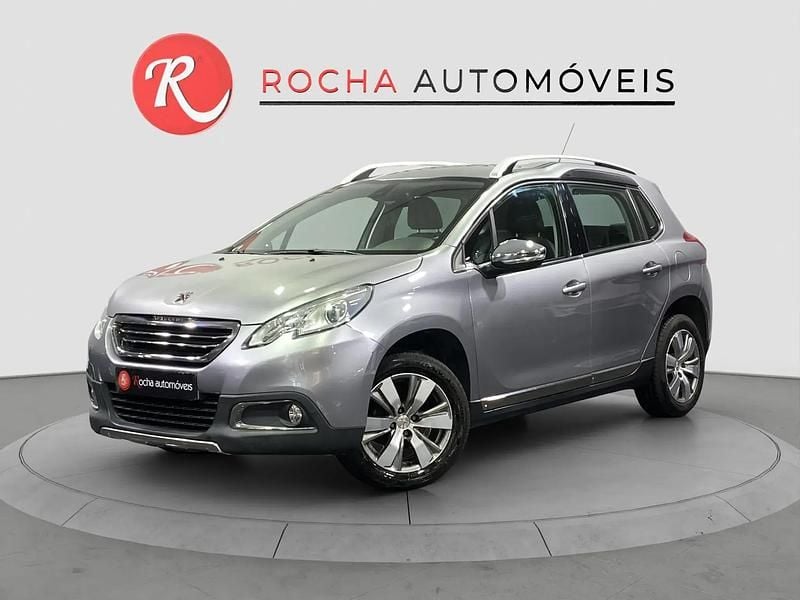 Cinza Usado 2016 Peugeot 2008 Allure SUV | € 9.999 (Super Preço) - Imagem 1/4