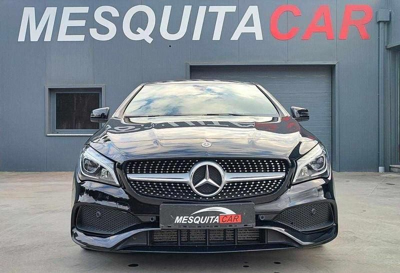 Usado Mercedes CLA220 AMG line 170 HP (125 kW) 2016 Preto Sedan