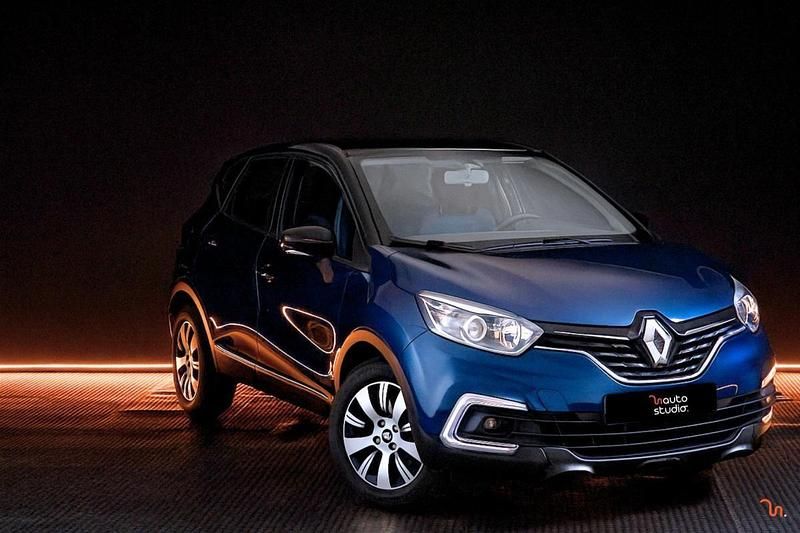 Usado Renault Captur 110 HP (80 kW) 2019 Azul SUV