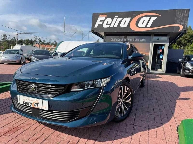 Azul Usado 2021 Peugeot 508 SW Carrinha | € 19.500 (Super Preço) - Imagem 1/4