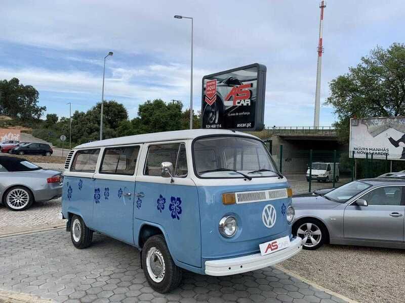 Usado VW T2 65 HP (47 kW) 1974 Azul Van
