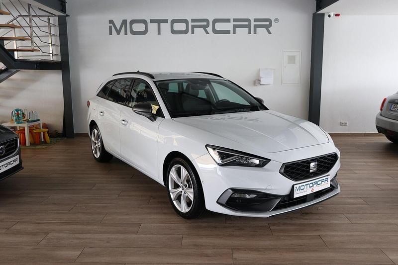 Branco Usado 2021 Seat Leon FR Carrinha | € 23.490 - Imagem 1/4