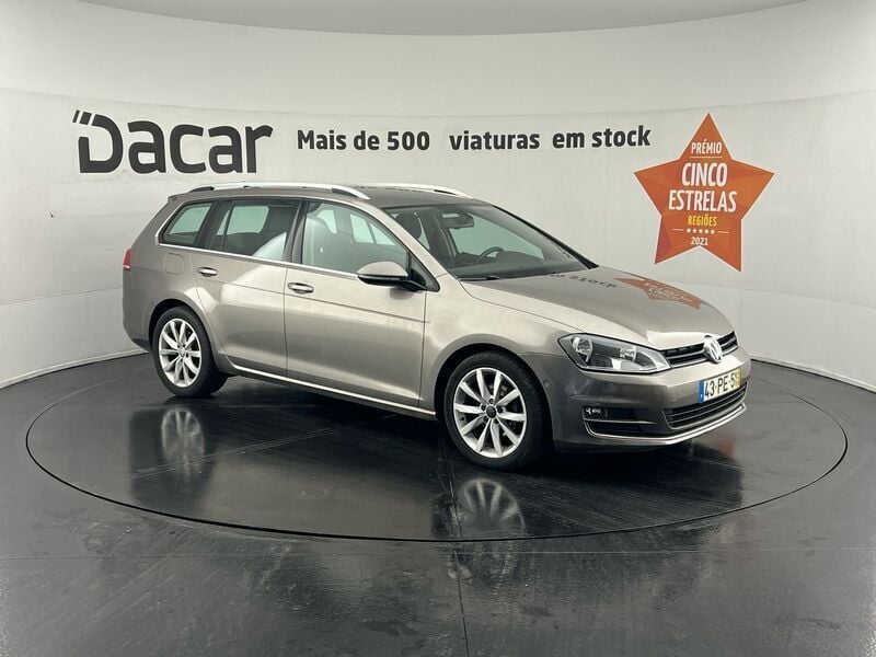 Cinzento Usado 2014 VW Golf VII Highline Carrinha | € 7.000 (Preço justo) - Imagem 1/4