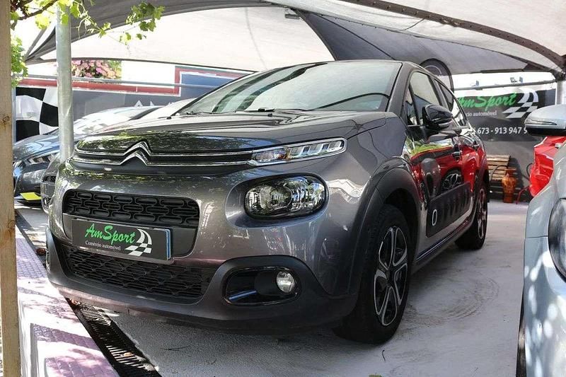 Cinzento Usado 2020 Citroën C3 Citadino | € 11.450 (Super Preço) - Imagem 1/4