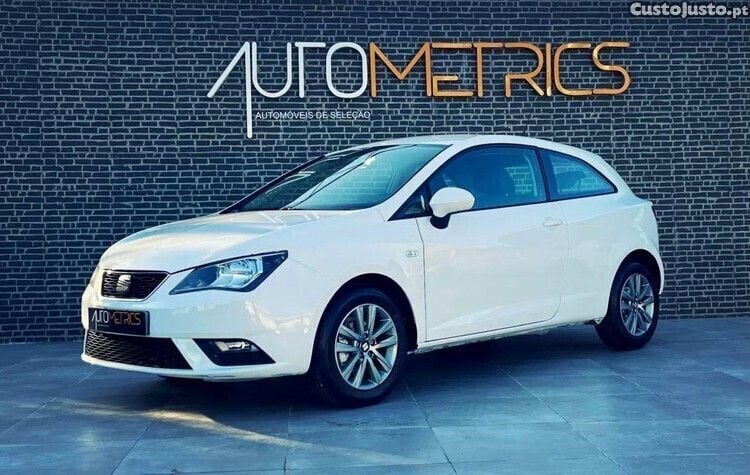 Branco Usado 2014 Seat Ibiza SC Reference Citadino | € 8.650 (Preço elevado) - Imagem 1/1