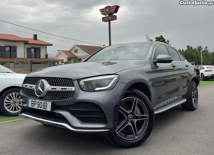 Cinza Usado 2020 Mercedes GLC300e Coupé | € 48.850 (Preço elevado) - Imagem 1/1