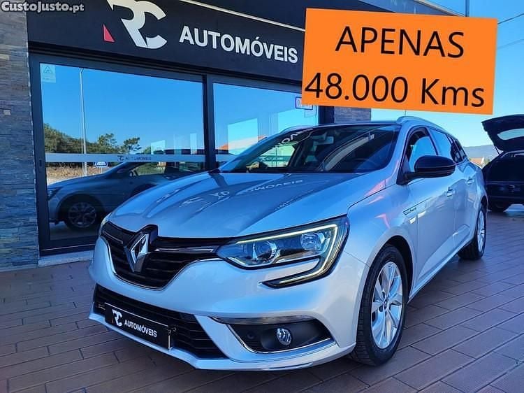 Cinza Usado 2019 Renault Mégane GrandTour LIMITED Carrinha | € 16.950 (Preço justo) - Imagem 1/1