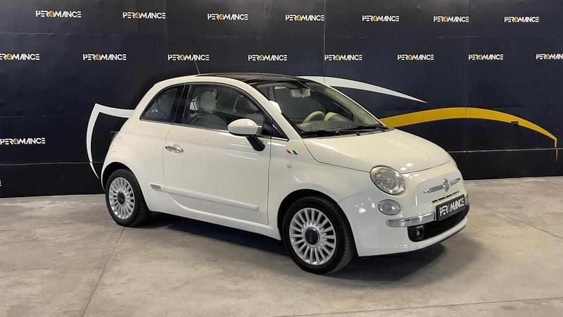 Branco Usado 2009 Fiat 500 Citadino | € 6.900 (Preço justo) - Imagem 1/4