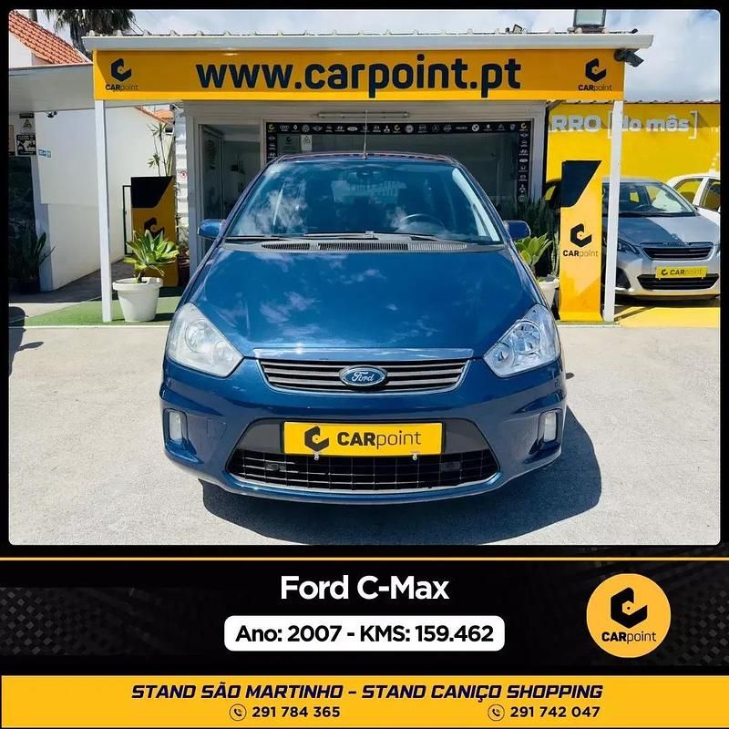 Azul Usado 2007 Ford C-MAX Monovolume | € 7.900 (Caro) - Imagem 1/4