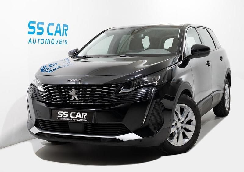 Preto Usado 2021 Peugeot 5008 Active Monovolume | € 17.990 (Preço justo) - Imagem 1/4