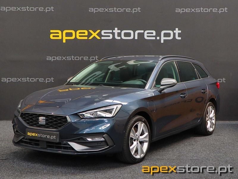 Cinza Usado 2021 Seat Leon FR Carrinha | € 24.995 - Imagem 1/4