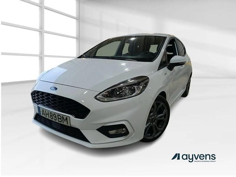 Branco Usado 2021 Ford Fiesta ST-Line Citadino | € 14.500 (Preço justo) - Imagem 1/4