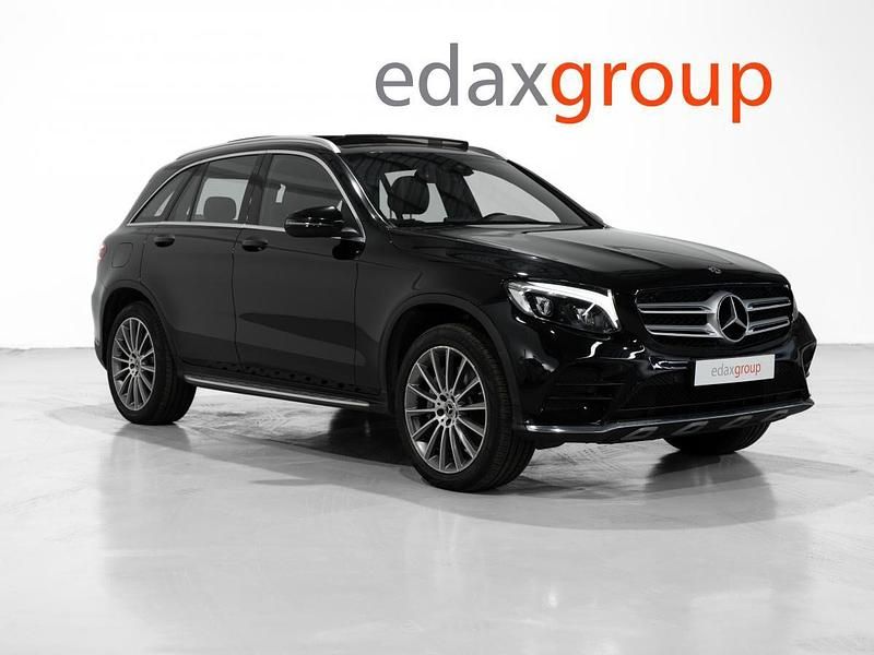 Preto Usado 2017 Mercedes GLC250 AMG line SUV | € 38.490 - Imagem 1/4