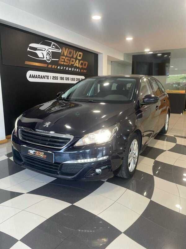 Azul Usado 2015 Peugeot 308 Access | € 9.950 (Bom preço) - Imagem 1/4