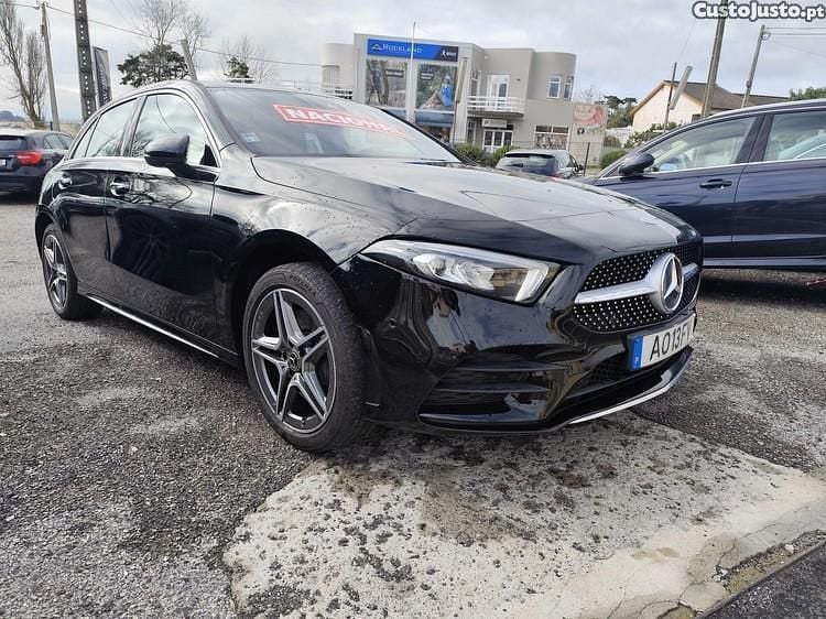 Preto Usado 2022 Mercedes A250 AMG line Citadino | € 24.900 (Bom preço) - Imagem 1/1