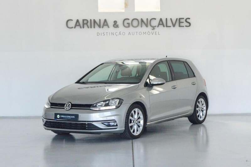 Cinza Usado 2019 VW Golf VII Highline Citadino | € 22.950 (Preço justo) - Imagem 1/4