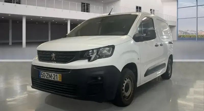Branco Usado 2019 Peugeot Partner Van | € 12.750 (Preço justo) - Imagem 1/4