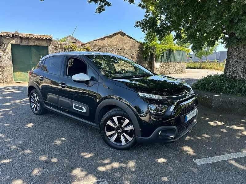 Preto Usado 2023 Citroën C3 PureTech Citadino | € 16.990 (Preço justo) - Imagem 1/4
