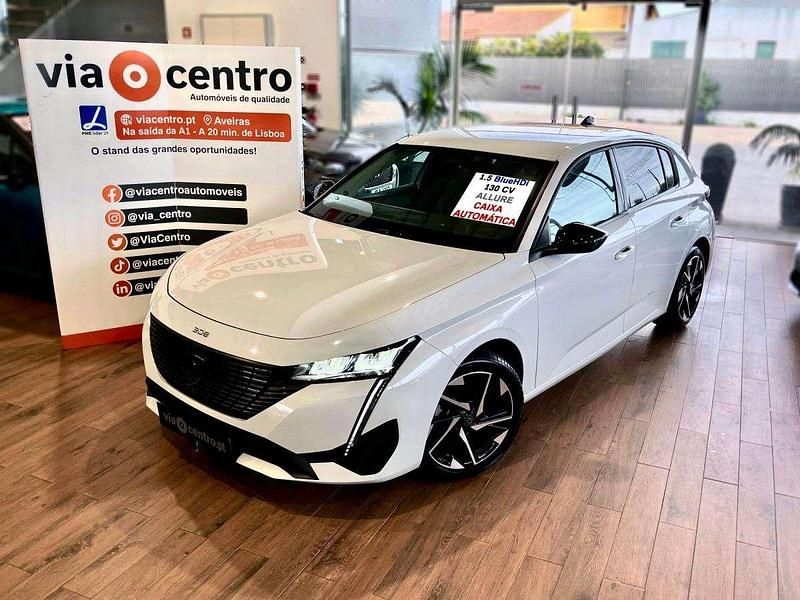 Branco Usado 2024 Peugeot 308 Allure Citadino | € 26.400 (Super Preço) - Imagem 1/4