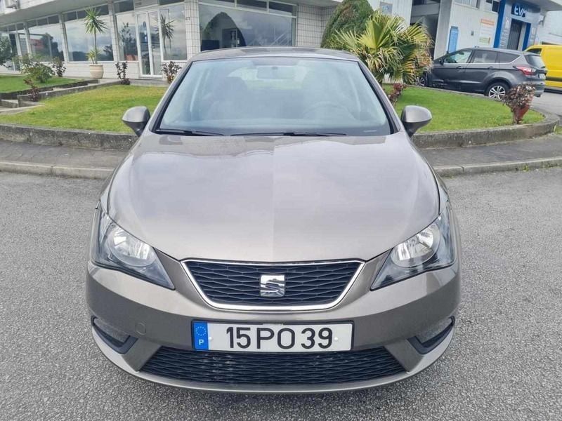 Cinzento Usado 2015 Seat Ibiza Citadino | € 9.600 (Preço justo) - Imagem 1/4