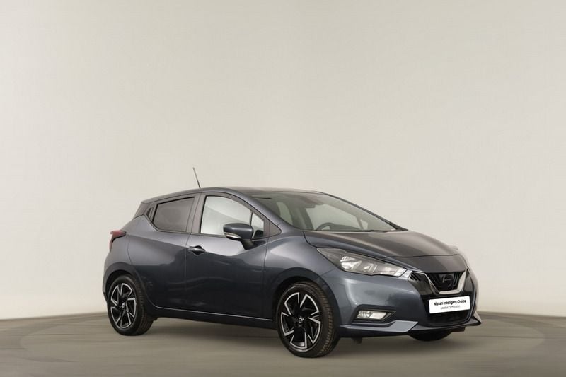 Cinzento Usado 2023 Nissan Micra Acenta Citadino | € 14.690 (Bom preço) - Imagem 1/4