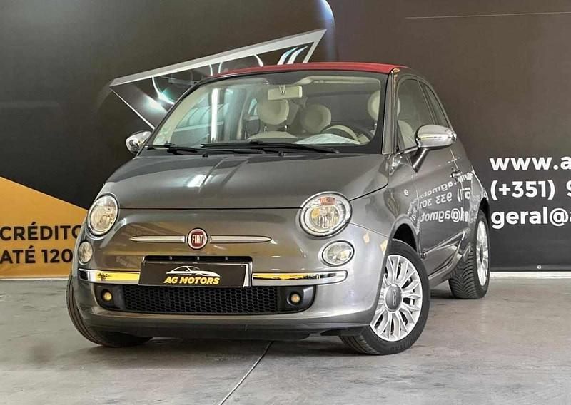 Cinzento Usado 2015 Fiat 500C Cabrios | € 10.990 (Preço justo) - Imagem 1/4