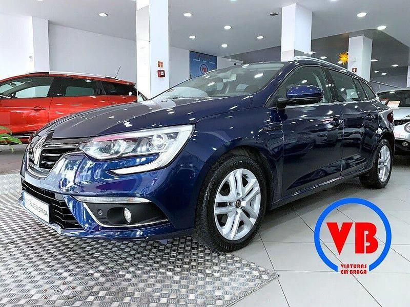 Azul Usado 2017 Renault Mégane GrandTour LIMITED Carrinha | € 13.750 (Preço elevado) - Imagem 1/4
