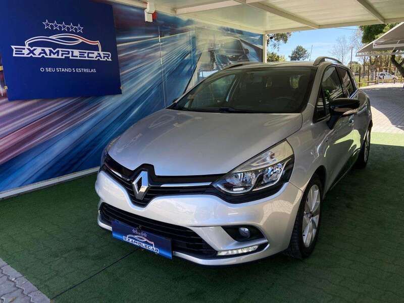 Cinza Usado 2018 Renault Clio GrandTour LIMITED Carrinha | € 15.450 (Caro) - Imagem 1/4