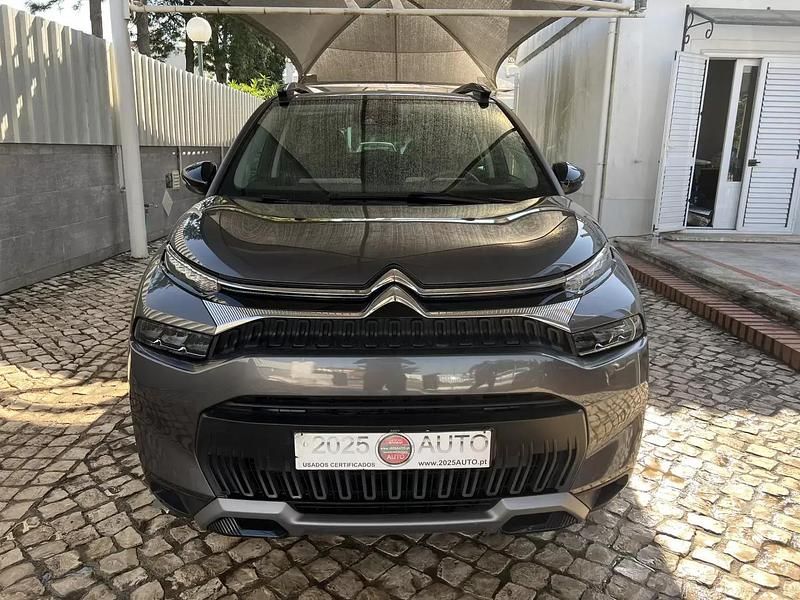 Cinza Usado 2022 Citroën C3 Aircross PureTech SUV | € 17.680 (Preço justo) - Imagem 1/4