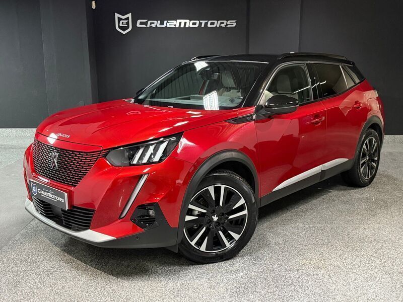 Vermelho Usado 2021 Peugeot e-2008 GT SUV | € 23.900 (Preço elevado) - Imagem 1/4