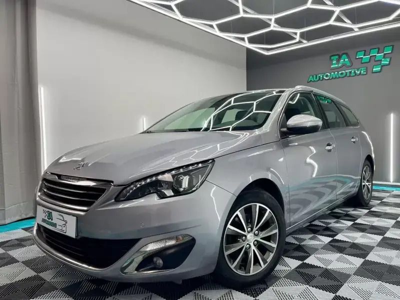 Cinza Usado 2015 Peugeot 308 Allure Carrinha | € 9.250 (Bom preço) - Imagem 1/4