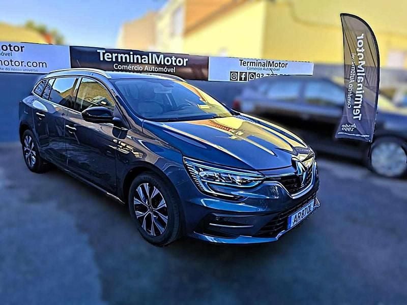 Cinza Usado 2022 Renault Mégane GrandTour LIMITED Carrinha | € 20.400 (Preço elevado) - Imagem 1/4