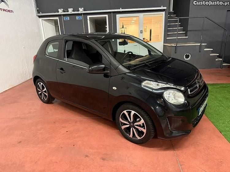 Preto Usado 2016 Citroën C1 Citadino | € 7.100 (Bom preço) - Imagem 1/1