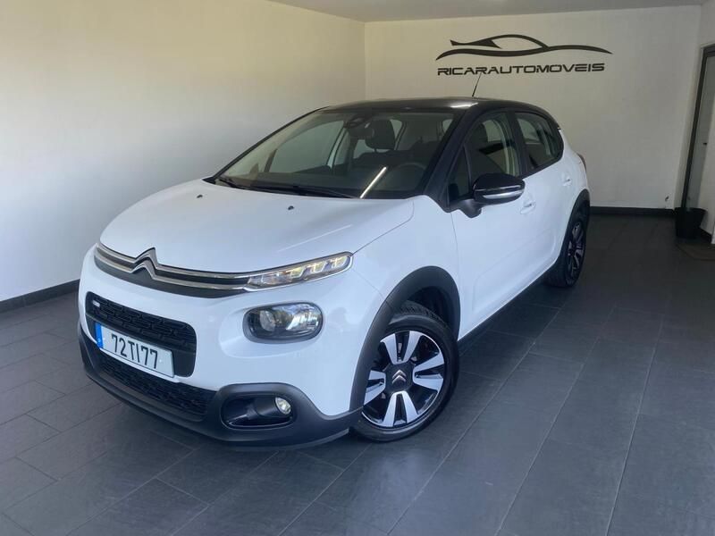 Branco Usado 2017 Citroën C3 Attraction Citadino | € 12.450 (Caro) - Imagem 1/4