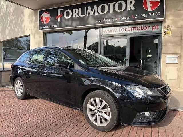 Preto Usado 2018 Seat Leon ST Carrinha | € 11.450 (Bom preço) - Imagem 1/4